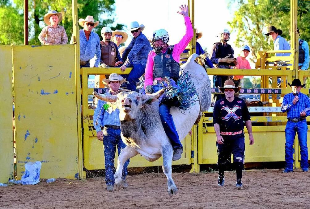 Bailey has proven his unquestionable talent this year, and hopes to make a go of rodeo in the US. Picture supplied.