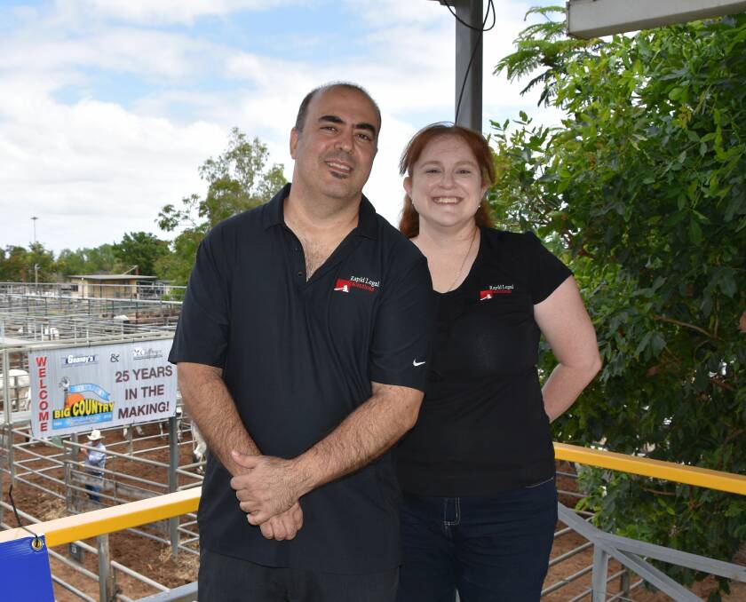 PEACE OF MIND: Rapid Legal Solutions solicitors Ross Vecchio and Wendy Munson offer a range of legal services for farmers and agribusinesses throughout NQ.
