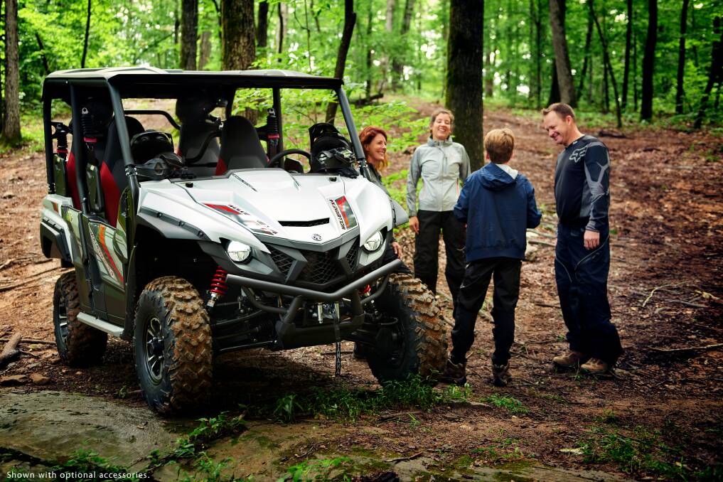 VERSATILE STYLE: Yamaha's Wolverine X4 SSV has spacious passenger comfort and load towing capacity, which makes it one of the most versatile side-by-side vehicles on the market.