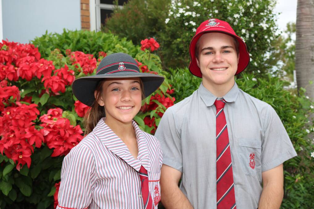 PLANNING AHEAD: Whitsunday Anglican School students and Booth House boarders Annaka Fredrickson and Patrick Mohr are ready for the new Queensland Certificate of Education system.​