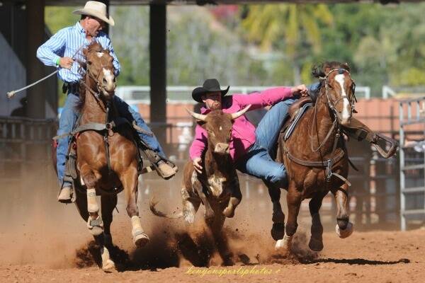 Dean McIntyre in action during last year’s Mt Isa Rodeo.