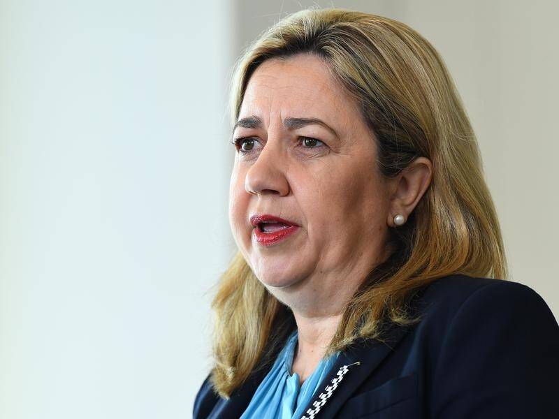 Annastacia Palaszczuk says youth crime will be a priority when Qld parliament returns next month. (Jono Searle/AAP PHOTOS)