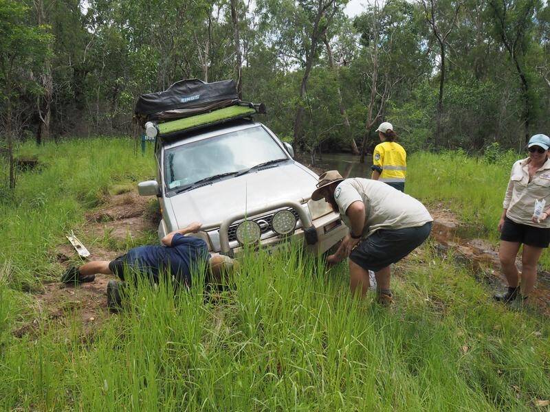 Two tourists became lost after Google Maps directed them to a remote part of a northern Queensland. (HANDOUT/DEPARTMENT OF ENVIRONMENT, SCIENCE AND INNOVATION)