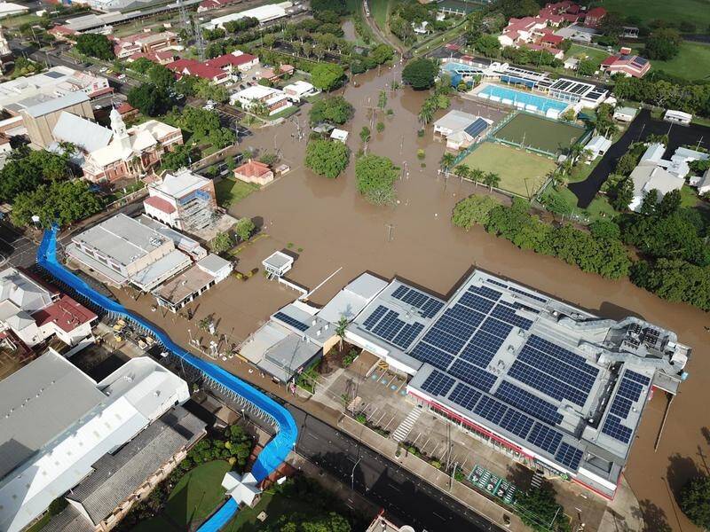 The Maryborough and Gympie areas in Queensland were inundated with floodwaters on the weekend.