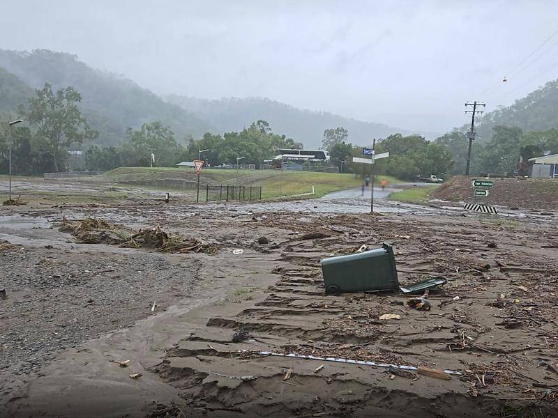 Wujal Wujal was hammered by Cyclone Jasper and it may be a while before residents can return. (HANDOUT/QLD POLICE)