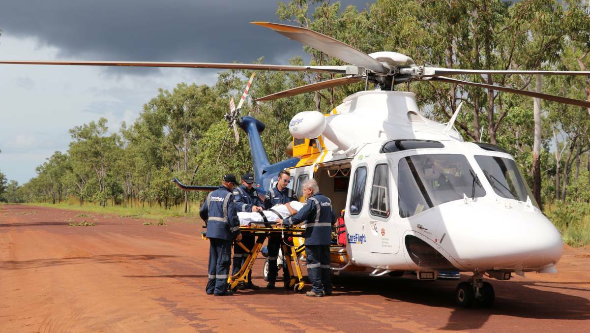 CareFlight are the Northern Territory's only aerial evacuation service.