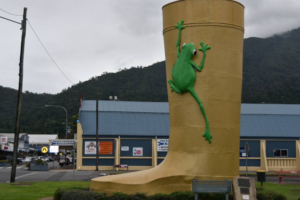 The gumboot remains with Tully.