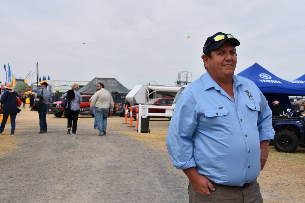 SUCCESS: Richmond Field Days president Will Guy said he had received positive feedback from exhibitors at the event, which raised over $6000 for the Royal Flying Doctor Service. Picture: Jessica Johnston.