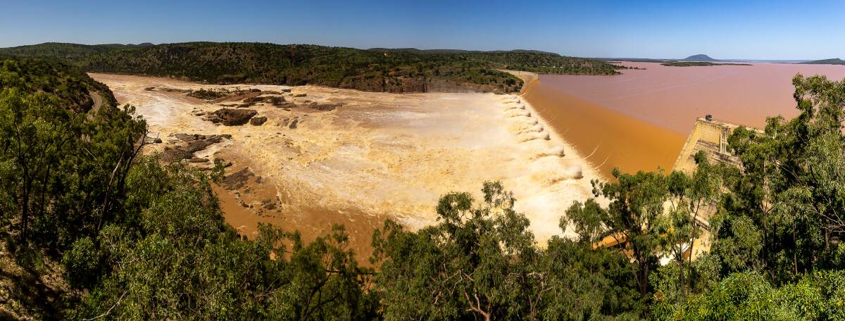 Raising the Burdekin Falls Dam wall is one of the water security projects being investigated across the north. Photo: Wade Howlett, Photography by Wade.