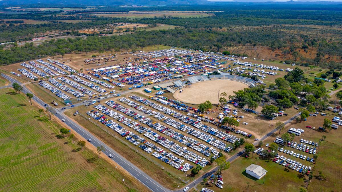 Thousands of people are expected to swamp the Mareeba Rodeo Grounds for the festival, as they did for the FNQ Rotary Field Days (pictured) this year.