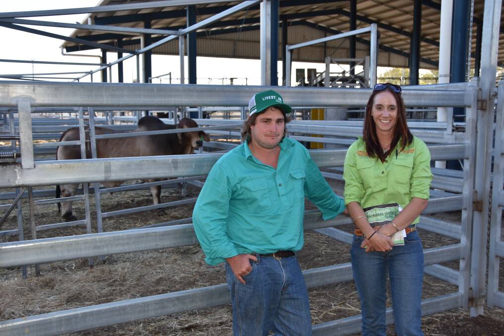 CJ Evans of Napier Downs and Lauren Elmes of Sophie Downs won a scholarship to attend the RBWS at Gracemere.
