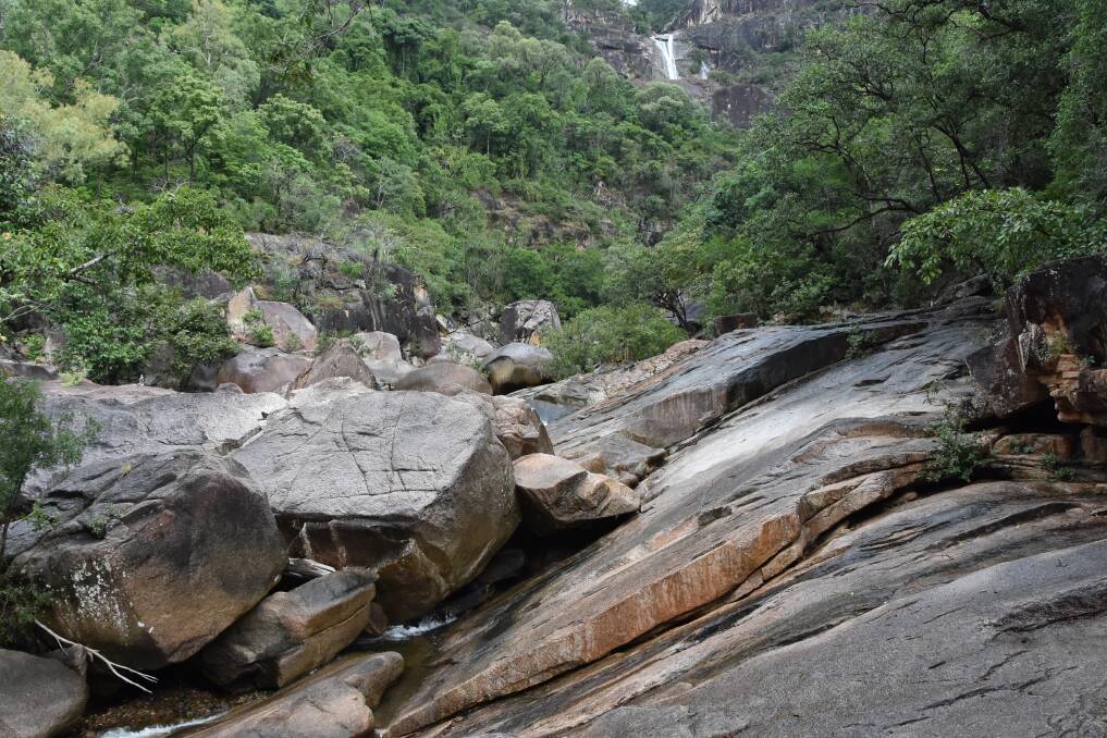 Widespread rain fell across the North at the weekend, including at Jourama Falls, south of Ingham.