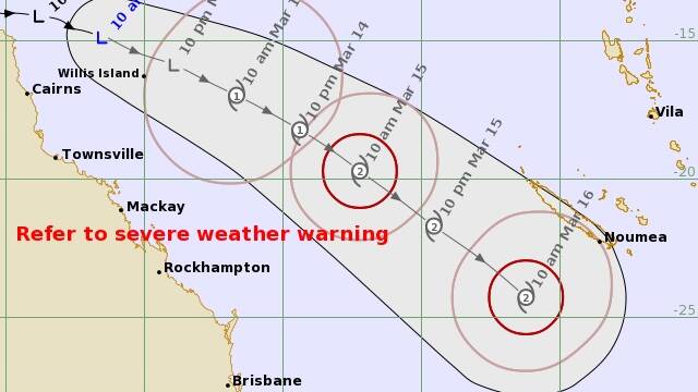 Cyclone Gretel to form on Saturday