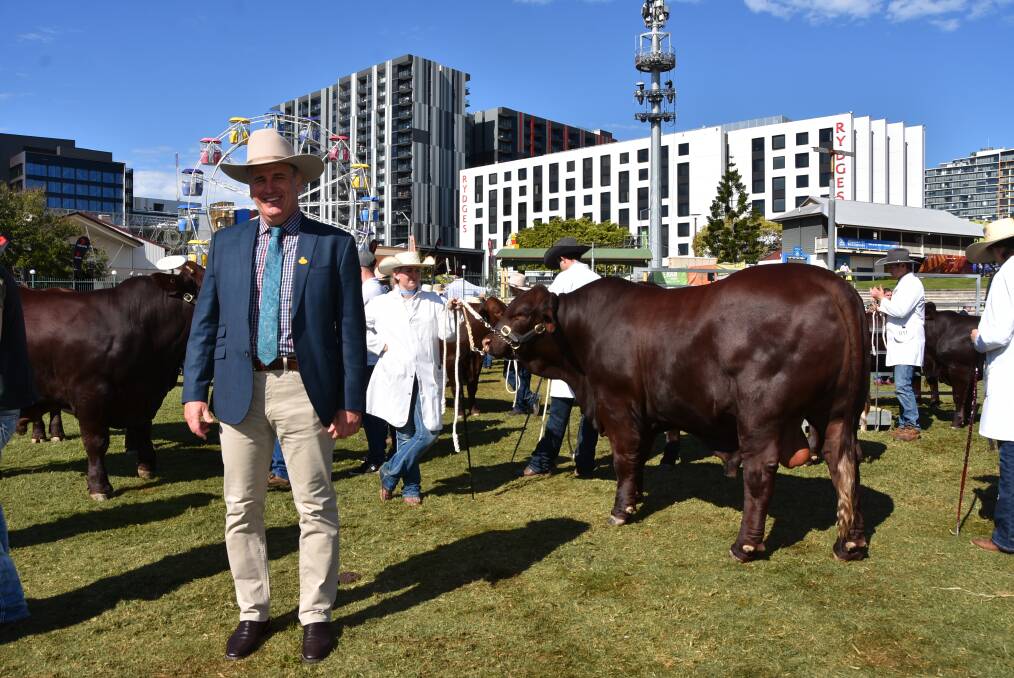 Burdekin MP Dale Last at the Ekka last year. The Burdekin is one North Queensland town where the show date has changed to Friday, August 14, after local shows were cancelled due to COVID-19.