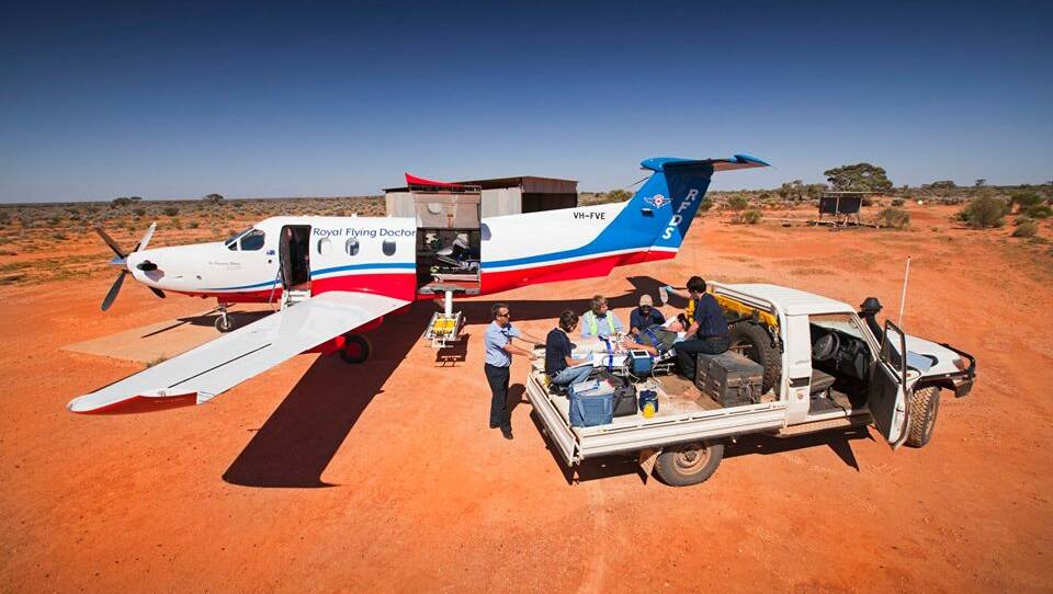 The RFDS in action.