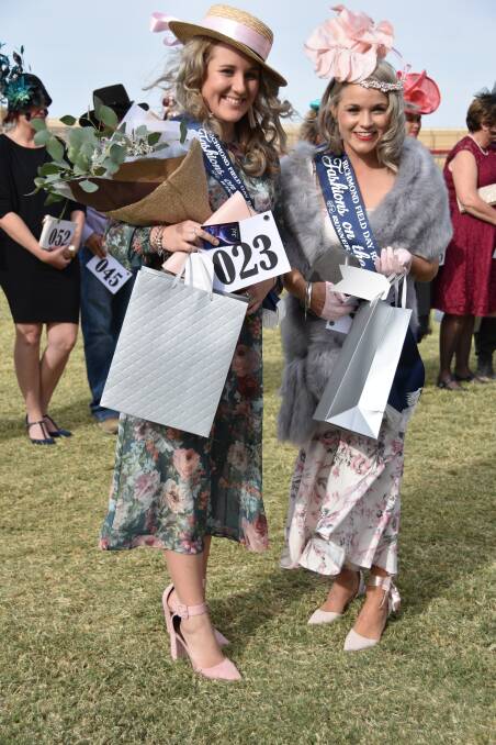 Fashions on the field was hotly contested at the Richmond Field Days Races