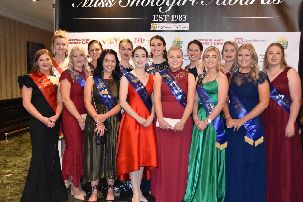 QCL Miss Showgirls finalist dinner 2019