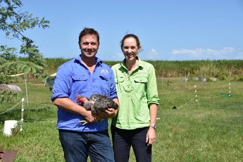Daniel and Leanne Cordner from Bellasato Farm are finalists for their Sommerlad chicken. 