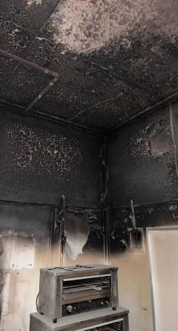 The Barkly Roadhouse suffered extensive damage to the kitchen in an overnight fire on Monday night, and will be closed indefinately. Picture Barkly Homestead