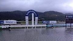 Cluden Park Racecourse at Townsville takes a hit with this unprecedented weather event and is a blow for the Queensland racing industry. 