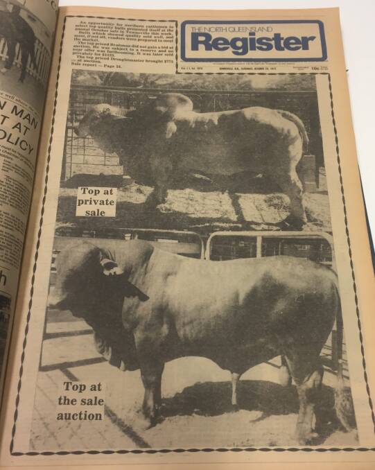 The front page news in October 1977. 