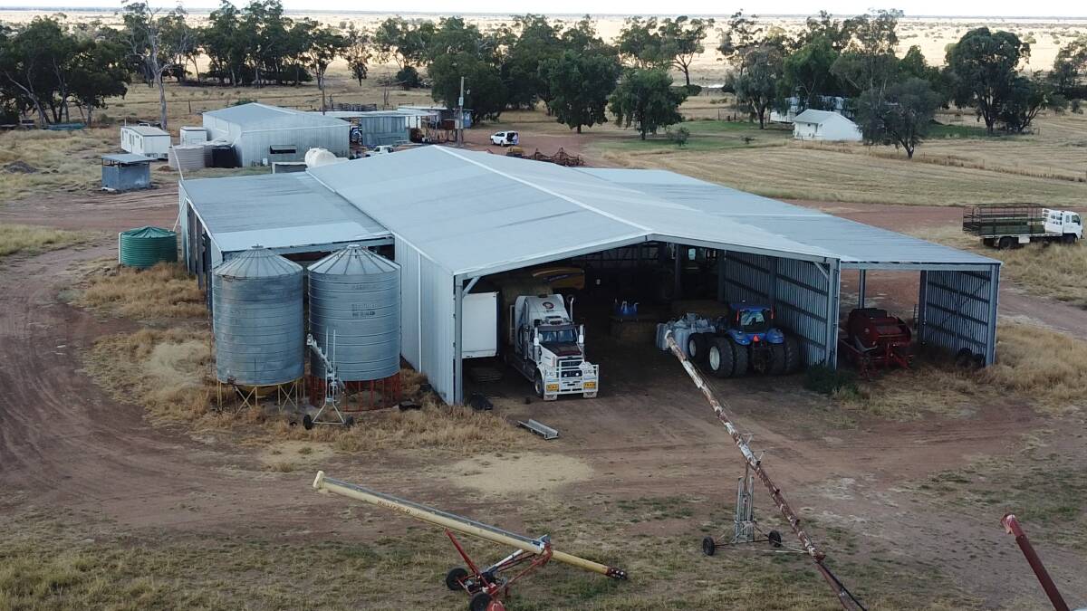 Siwa also has two large steel framed sheds.