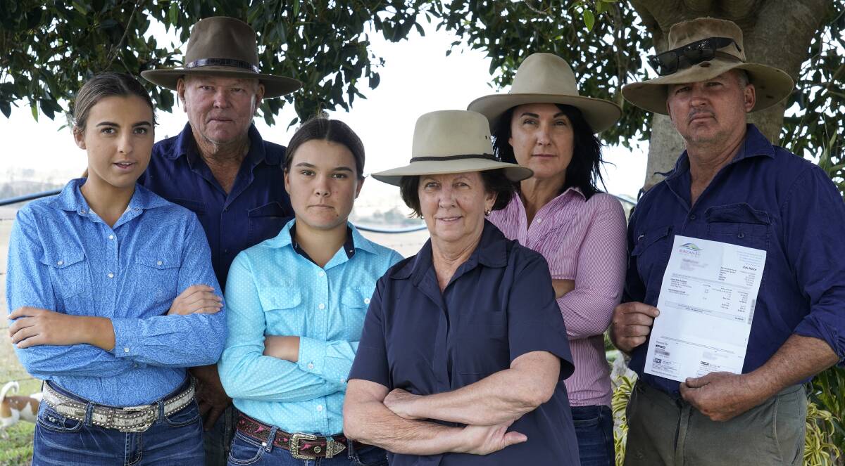 Bundaberg region farmers, the Clark family from Bullyard east of Gin GIn, will now pay close to $40,000 a year in rates.