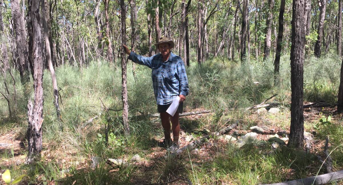 Boonah landholder Bruce Wagner said he was underwhelmed by the response from Department of Environment and Science officials. 