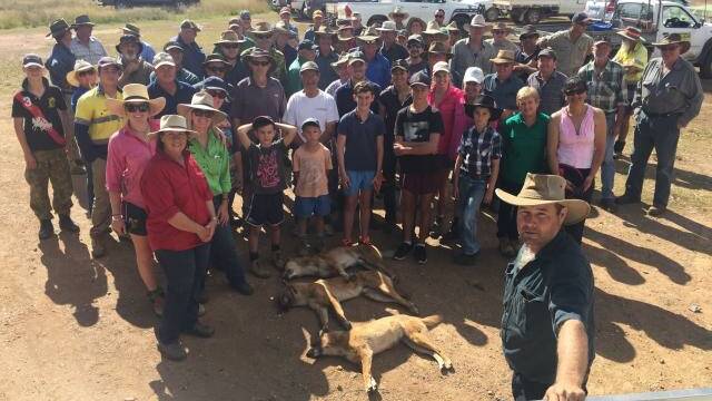 Crowd funding proved the solution for completing a wild dog fence project in southern Queensland.