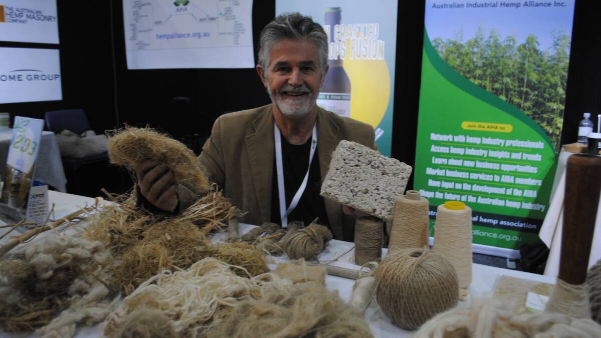 Charles Kovess, Textile and Composite Industries, says industrial hemp has the ability to generate returns of $2000-$7000/hectare.