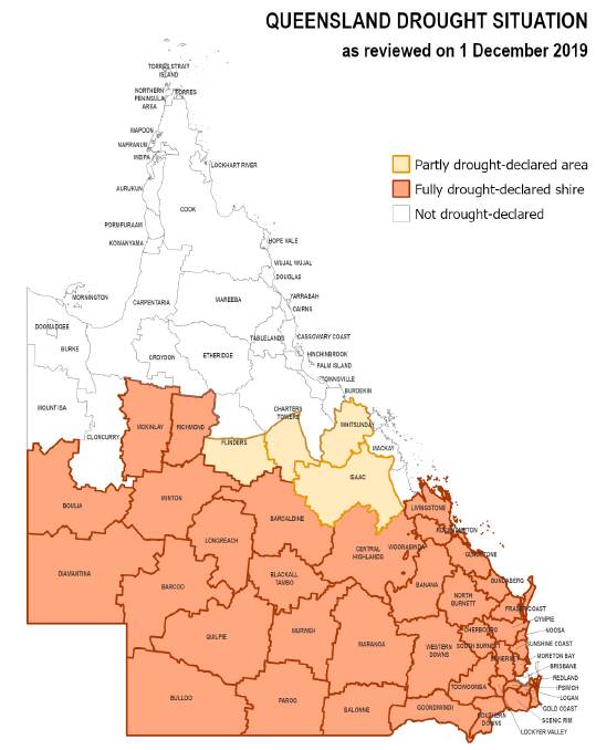 More than 66 per cent of Queensland is in drought.