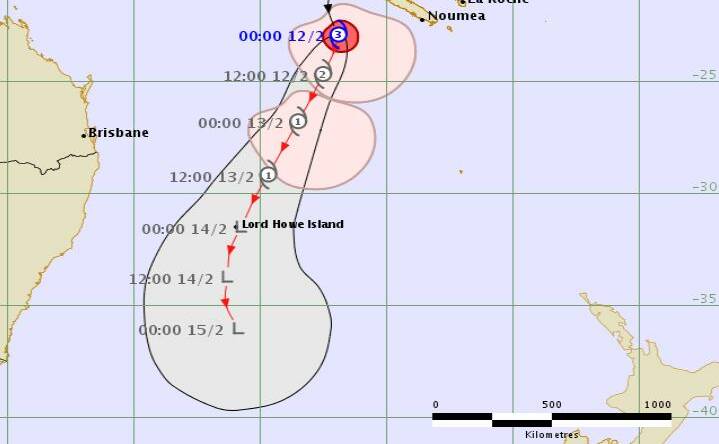 Cyclone Uesi is shaping up as having limited impact on the Australian mainland.