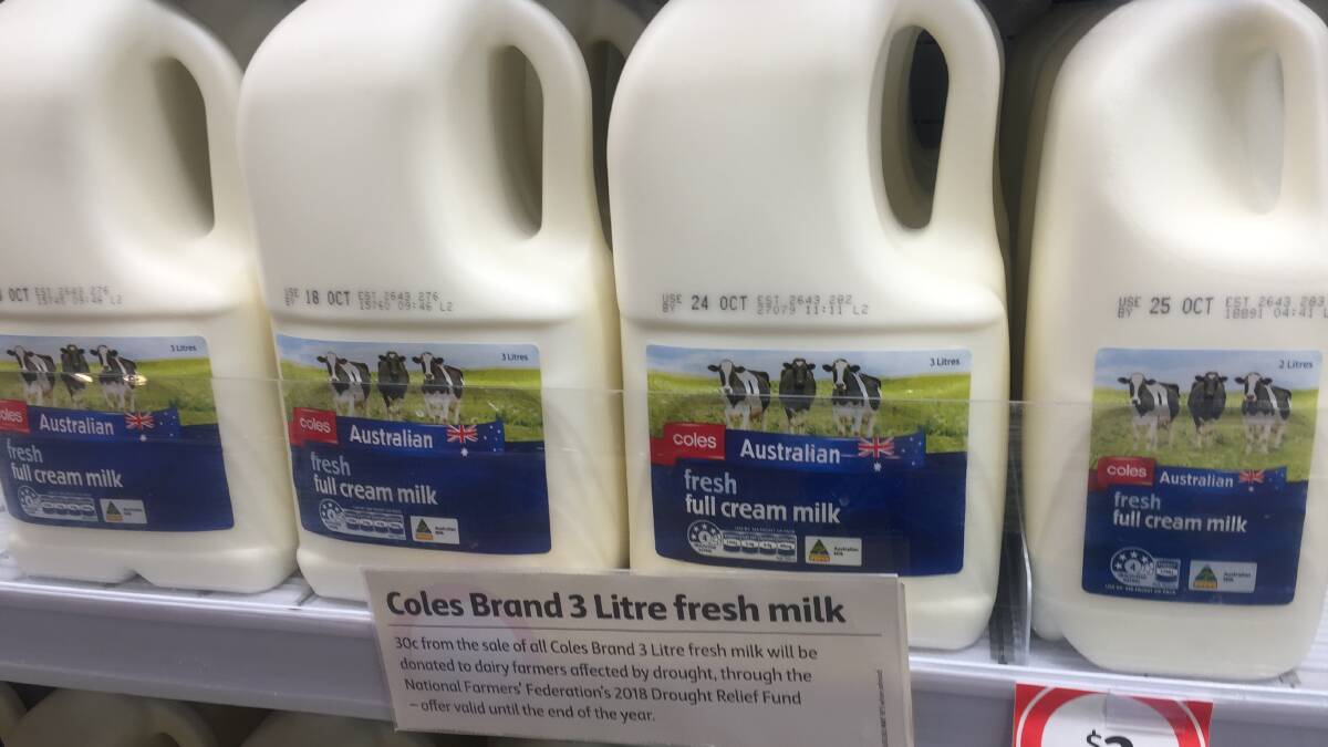 Coles has been told it should offer a 20c/litre levy to farmers after it was caught skimming millions off the 10c drought levy.