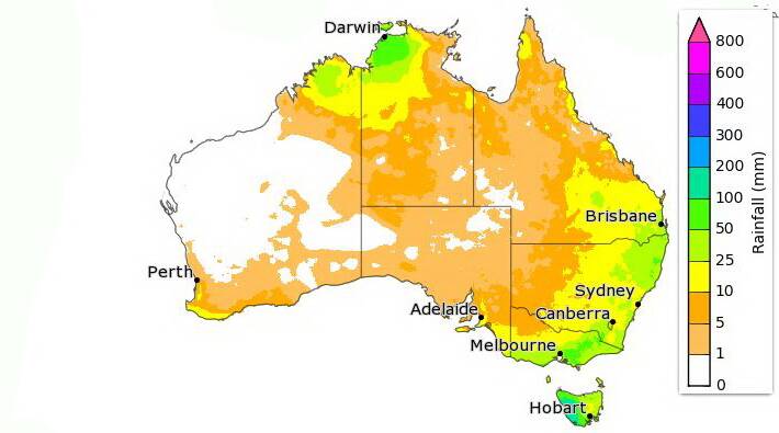 BoM modeling shows November is shaping up as another dry month.