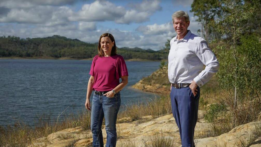 LNP Leader Deb Frecklington and LNP Member for Lockyer, Jim McDonald, say irrigators will gain access to water from Wivenhoe Dam's storages if the LNP is elected at the next election.