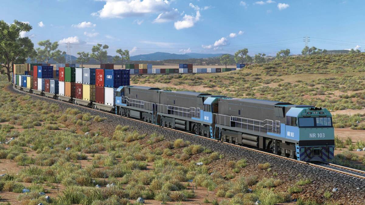 NATION BUILDING: The 1700km Inland Rail is designed to carry double stack containers and promises a freight service connecting Melbourne and Brisbane in less than 24 hours. 