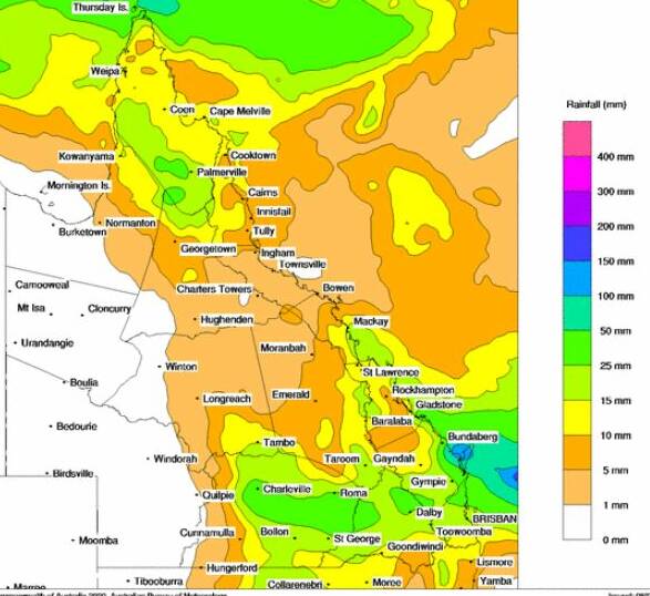 Rain today, but generally dry week following