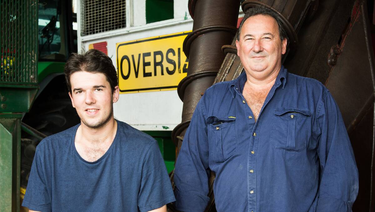Stephen Calcagno and his son Luke farm 400ha at Bellenden Kerr, supplying about 34,000/tonnes of cane to MSF Sugar.
